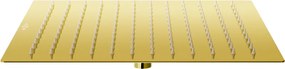 Mexen Slim deszczownica 30 x 30 cm, złota - 79130-50
