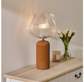 Atmosphera - Lampa stołowa PHYLAS 1xE14/40W/230V pomarańczowa