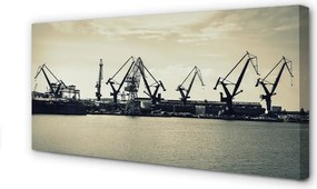 Zdjęcie na płótnie Gdańskie Żurawie Stoczniowe