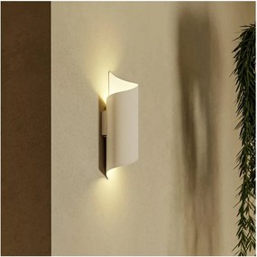 Eglo 902024 - Zewnętrzny kinkiet LED MONTARELLO 2xLED/4W/230V IP44 biały