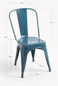 Zestaw 4 Krzese Torix