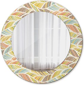 Lustro dekoracyjne okrągłe Abstrakcyjny