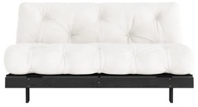 Kremowa rozkładana sofa 160 cm Roots Black Night – Karup Design