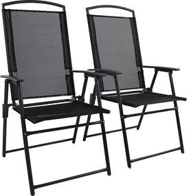 2 szt krzesło ogrodowe krzesło składane