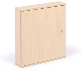 Drewniana skrzynka na klucze, na 100 kluczy, brzoza