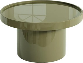Stolik kawowy MDF - Lakierowany khaki - SYBEVA