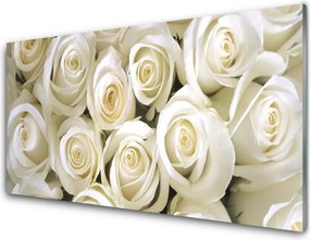 Szkło Dekoracyjne do Kuchni Bukiet Królewskich Róż