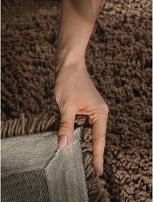 Brązowy dywan tkany ręcznie 80x150 cm Lambeth Jasper – Ted Baker