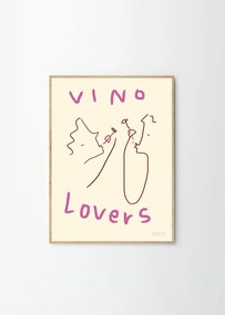 Plakat 50x70 cm Vino Lovers – Ruby Hughes – The Poster Club