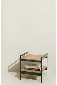Stolik z blatem w dekorze dębu 43x43 cm Jaunty – Hübsch