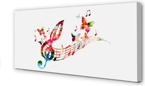 Duży obraz na płótnie Lekkość Motyli I Muzyki