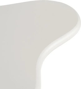 Stolik Kawowy PASCAL 60 cm Biały Nowoczesny