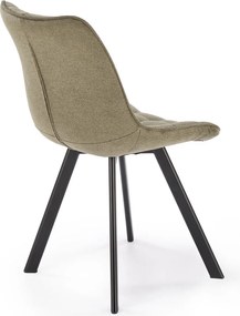 Krzesło do jadalni K549 Halmar z przeszyciami na siedzisku