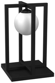 Loftowa czarna lampka nocna - 5X K384 M0-Z69
