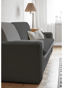 Ciemnoszara rozkładana sofa 237 cm Wilson – Miuform