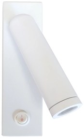 Kinkiet lampa wisząca LED punktowa metalowa AT82-1KL-White