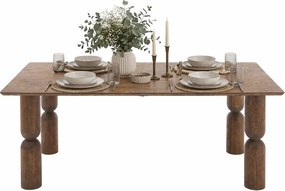 Brązowy nowoczesny stół rozkładany K5-P06