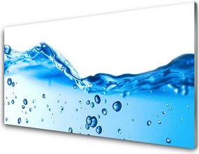 Panel nad blat kuchenny Abstrakcyjna Głębia Błękitu