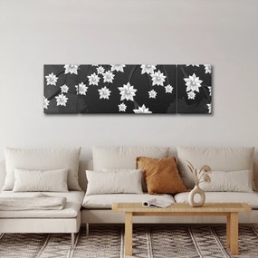 Obraz - Kwiaty na gałęziach (170x50 cm)