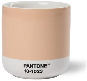 Pomarańczowy ceramiczny kubek 175 ml Cortado Peach Fuzz 13-1023 – Pantone