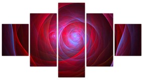 Abstrakcyjny obraz oczu (125x70 cm)