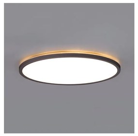 LED sufitowa lampa łazienkowa NIVERA LED/32W/230V IP54 Ø42 cm czarna