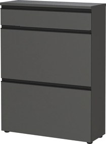 Antracytowa szafka na buty 80x107x29 cm Baldone – Germania