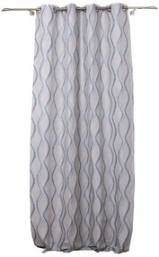 Żółto-niebieska zasłona 140x245 cm Arcade – Mendola Fabrics