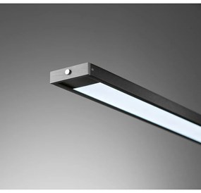 Czarna metalowa lampa wisząca LED ze ściemniaczem Metz – Fischer &amp; Honsel