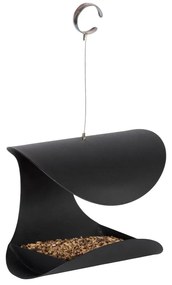 Czarny wiszący karmnik Esschert Design Sleek