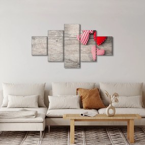 Obraz - Serca (125x70 cm)