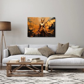 Obraz na szkle - Abstrakcja wróżki (70x50 cm)