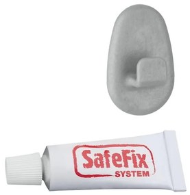 Zestaw 2 haczyków i kleju Metaltex Grey
