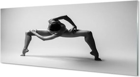 Panel szklany do Kuchni Piękno Kobiecej Sylwetki