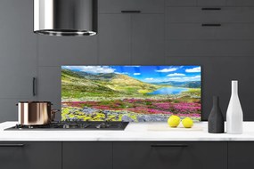 Szkło Ozdobne do Kuchni Zielona Zatoka Pod Górą