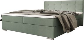 BEDANTE Łóżko kontynentalne ZILANO1 140x200 Cosmic 16 Jasnozielony
