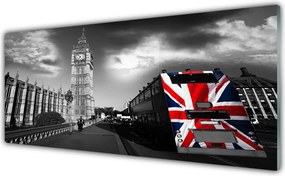 Panel Szklany do Kuchni Architektura Wielkiego Miasta