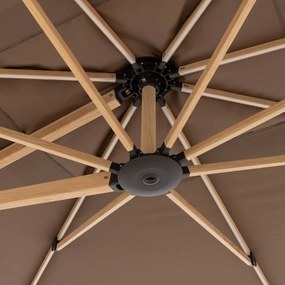 Doppler ALU WOOD XL 400 x 300 cm brązowa