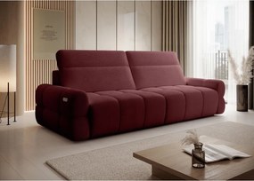 Sofa MATEO z funkcją RELAX i elektryczną regulacji siedziska tkanina PERFECT HARMONY 59 WERSAL
