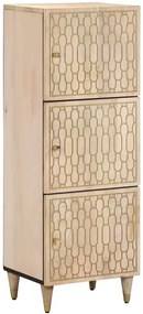 Wysoka wąska szafka w stylu rustykalnym B0-A05