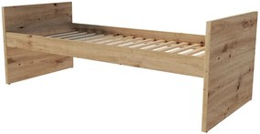 Klasyczne modułowe łóżko bazowe dąb artisan K5-L68