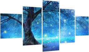 Obraz - Mistyczny las (125x70 cm)