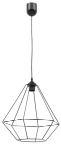 Lampa wisząca BREVITAS I czarna ELTAP