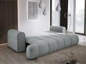 Sofa COCO z funkcja spania i pojemnikiem POPIELATY CLOUD 81