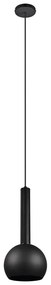 Czarna lampa wisząca ø 20 cm Ciliana – CINQUE