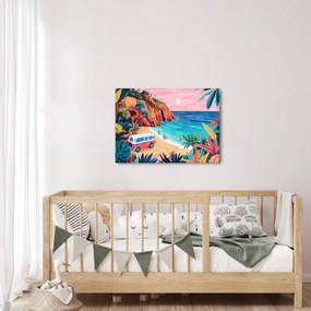 Obraz - Karawan nad oceanem (70x50 cm)