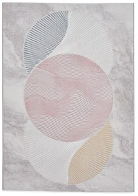 Jasnoniebiesko-jasnoróżowy dywan 160x230 cm Creation – Think Rugs