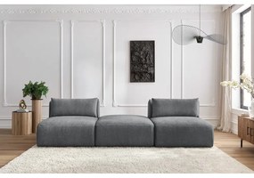 Szara sofa 283 cm Jeanne – Bobochic Paris