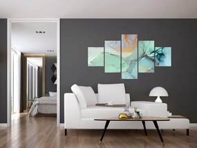 Abstrakcyjny obraz (125x70 cm)