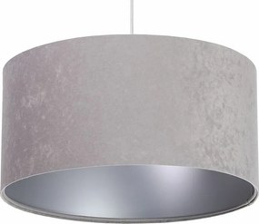 Lampa wisząca HOME 50 szara/srebrna